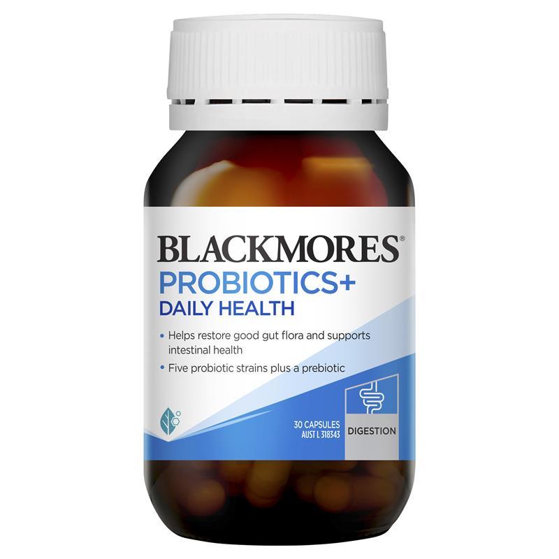 Blackmores 每日益生菌 + 益生元 30 膠囊