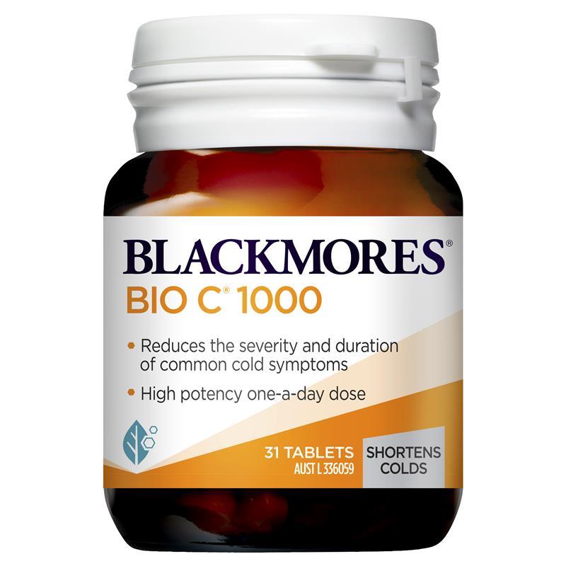 Blackmores Bio C 1000mg 維生素 C 免疫支持 31 顆