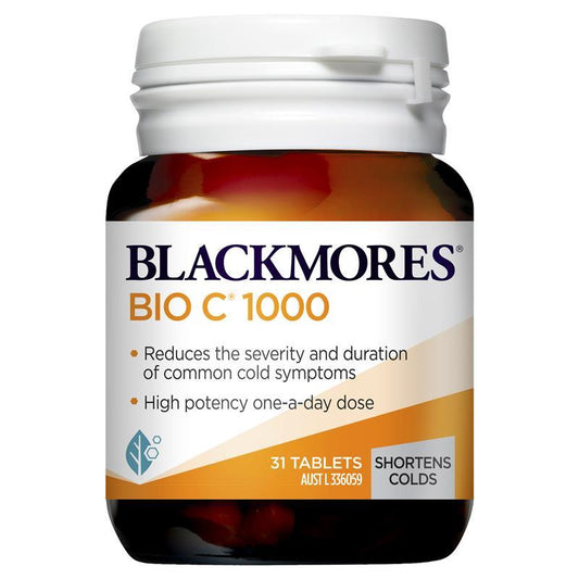 Blackmores Bio C 1000mg 維生素 C 免疫支持 31 顆