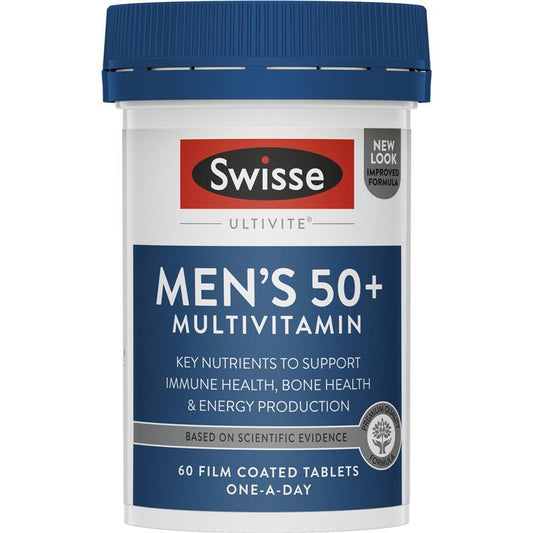 Swisse 男士50+歲以上複合維生素  60 顆