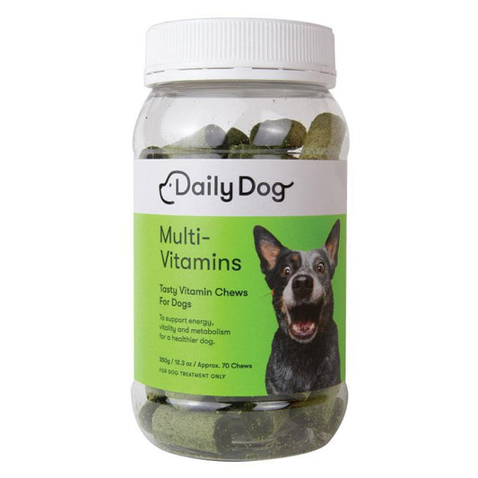 Daily Dog 狗狗多種營養維生素 70 顆咀嚼片 (無人工香料)