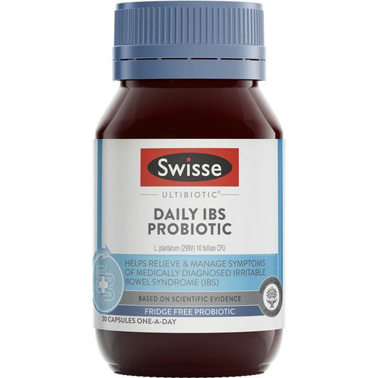 Swisse Ultibiotic 每日 IBS 益生菌 30 粒膠囊