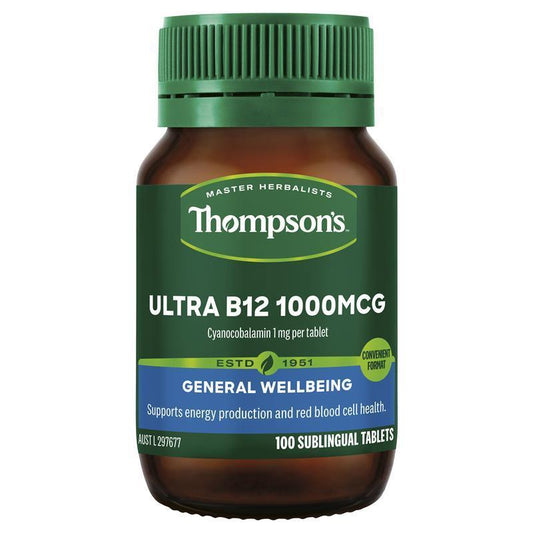 Thompson's Ultra 維生素 B12 1000mcg 100 顆