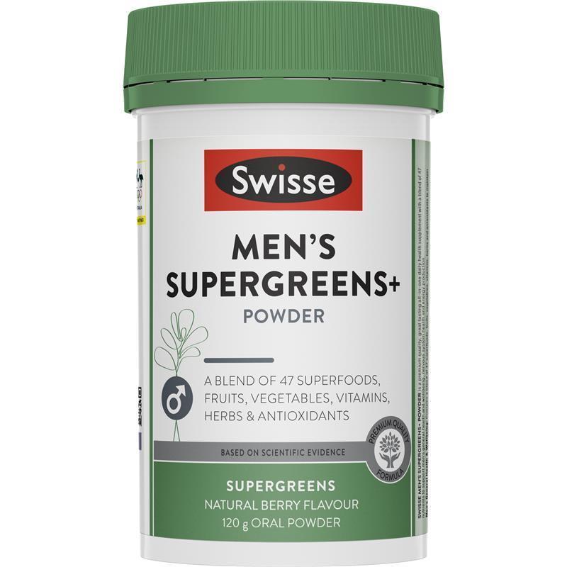 Swisse 男性47 種營養素 Supergreens+ 粉 120g