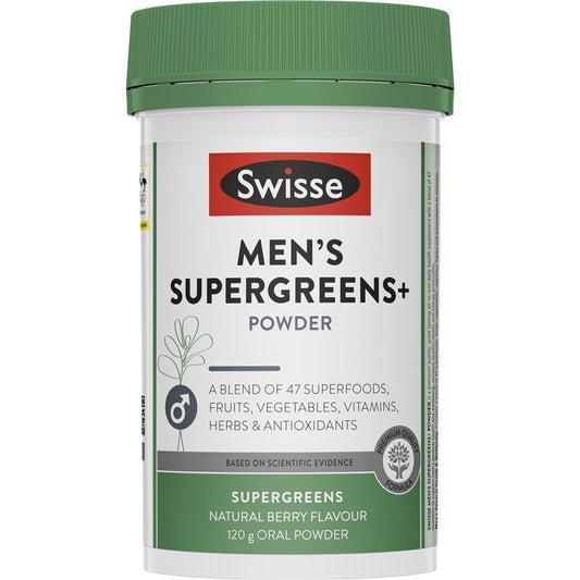Swisse 男性47 種營養素 Supergreens+ 粉 120g