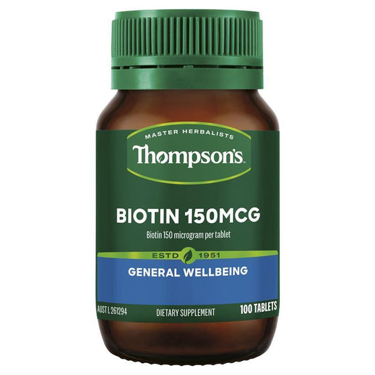 Thompson's 生物素 150mcg 100 片