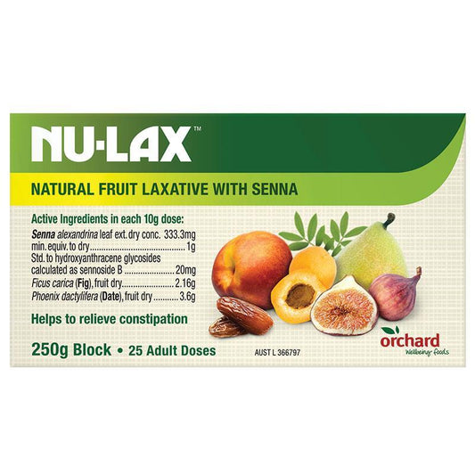 Nulax 草本植物純乾果纖維 250g (潤腸通便)