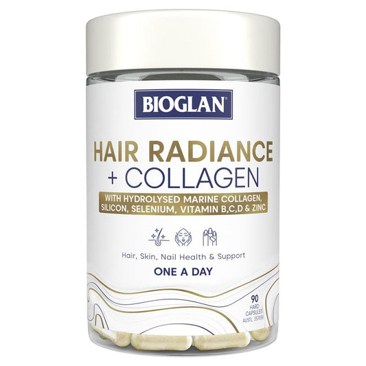 Bioglan 頭髮光澤 + 膠原蛋白 90 顆