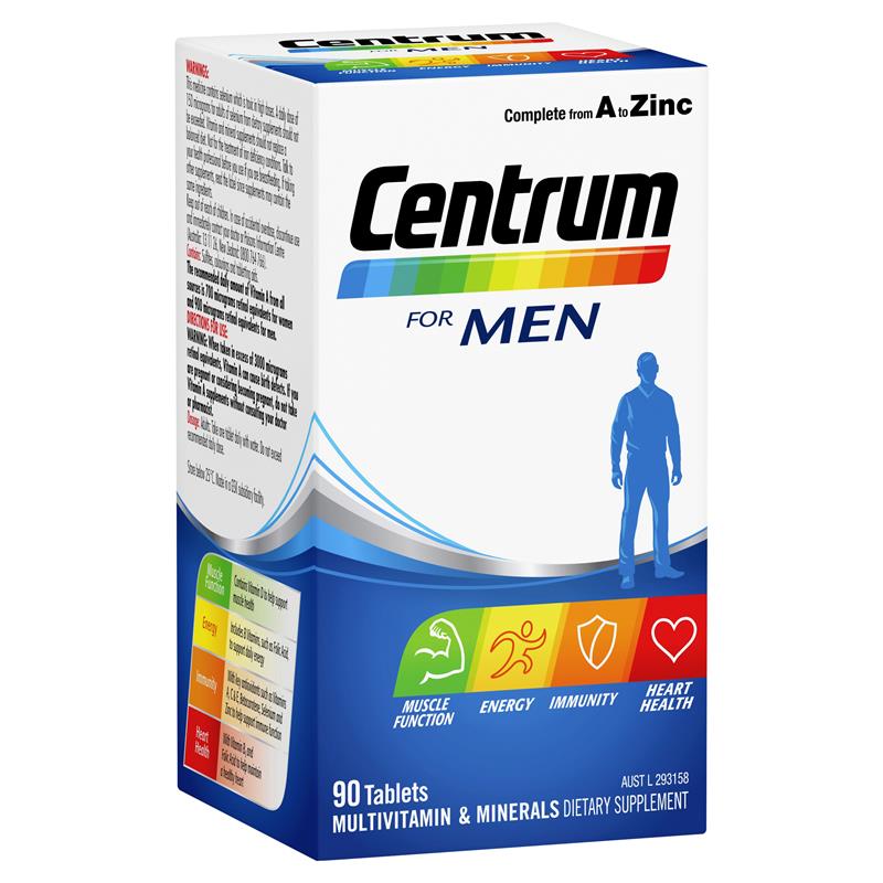 Centrum 善存男士專用維生素與礦物質  90 顆