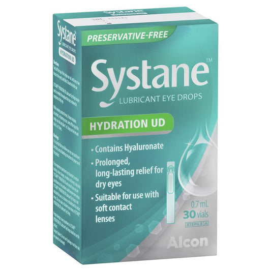 Systane Hydration 滴眼液 不含防腐劑 30 x 0.7ml (適軟性隱形眼鏡)