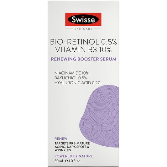 Swisse Beauty Bio-Retinol 維生素 B3 10% 再生促進精華 30ml