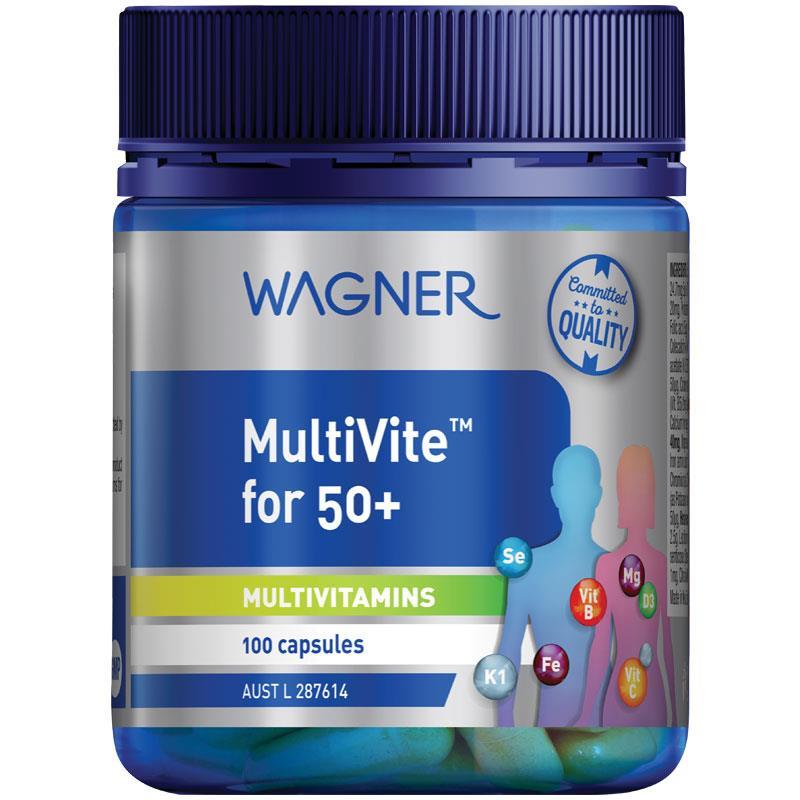 Wagner 銀髮族  Multivite 50+ 100 粒膠囊