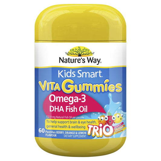 Nature's Way 兒童維他軟糖 Omega-3 DHA 魚油 60 顆軟糖