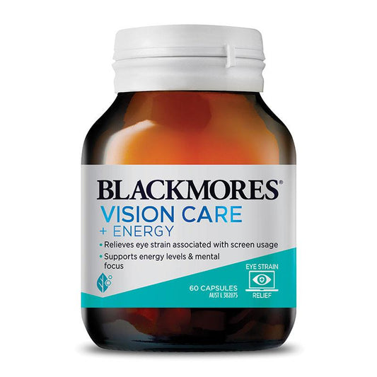 Blackmores 視力保健 + 能量 60 粒膠囊 (眼睛疲勞)