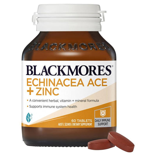 Blackmores 紫錐花 ACE + 鋅維生素 C 免疫支持 60 顆