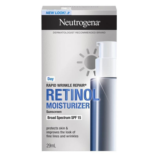 Neutrogena露得清快速皺紋修復視黃醇抗衰老保濕霜 SPF 15 29mL