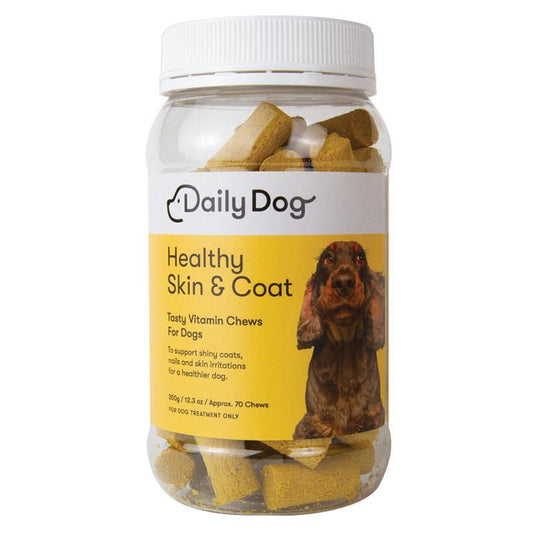 Daily Dog 狗狗健康皮膚及毛髮 70 顆咀嚼片 (有機鋅和薑黃)