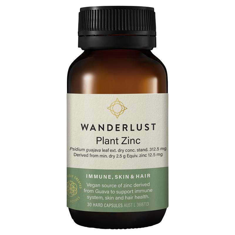 Wanderlust 植物鋅 30 粒膠囊