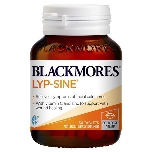 Blackmores Lyp-Sine 感冒唇皰疹緩解維生素 30 片