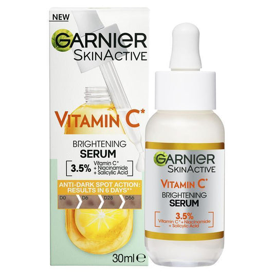 Garnier Skin 活性維生素 C 亮白精華液 30ml (黑斑 提亮)