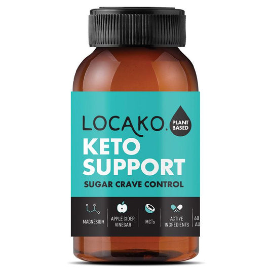 Locako Keto 碳水化合物及糖和葡萄糖的代謝 60 粒膠囊 (生酮飲食)