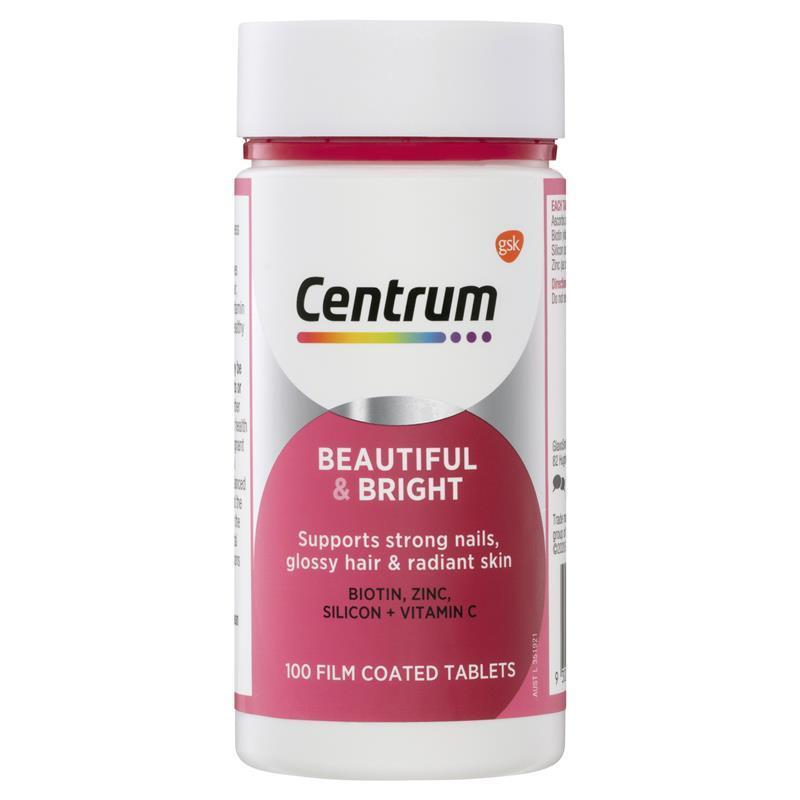 Centrum 美麗明亮煥發光彩 100 顆