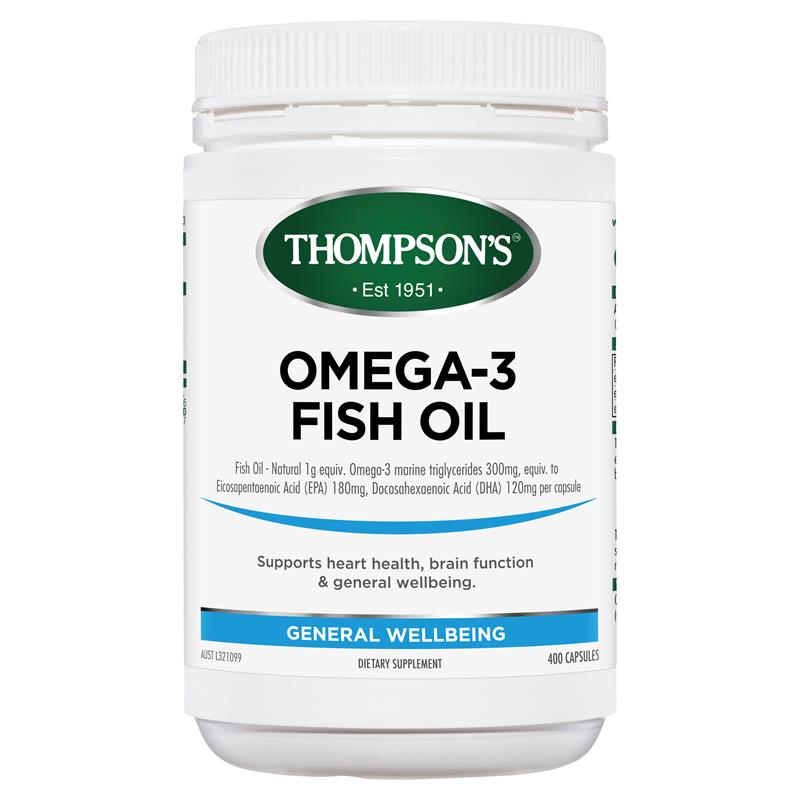 Thompson's Omega 3 魚油 400 粒