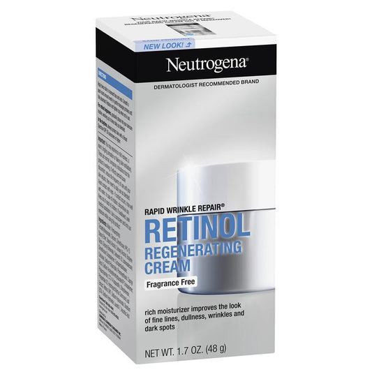 Neutrogena 露得清快速皺紋修復視黃醇(無香精)再生霜 48g
