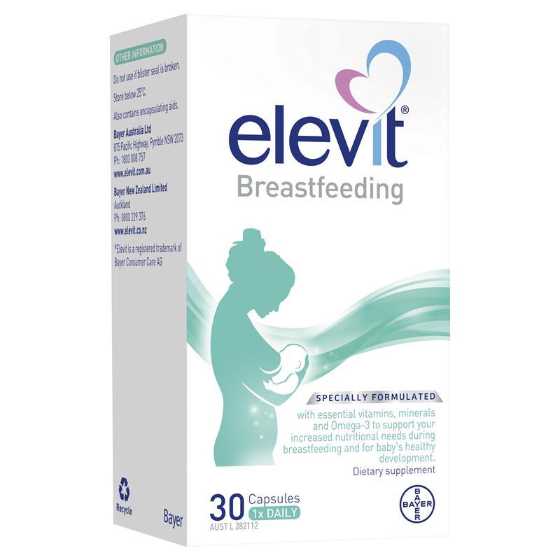 Elevit  哺乳複合維生素膠囊 30 包（30 天）