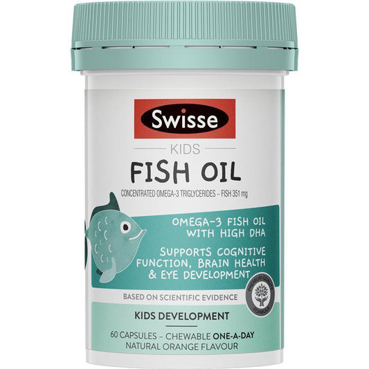 Swisse 兒童魚油 60粒(omega-3 + DHA )