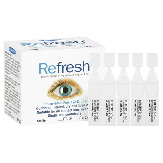 Refresh 滴眼液 0.4mL X30 (無防腐劑)