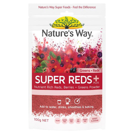 Nature's Way (佳思敏)  SuperFoods 綠色植物及紅色漿果 100g