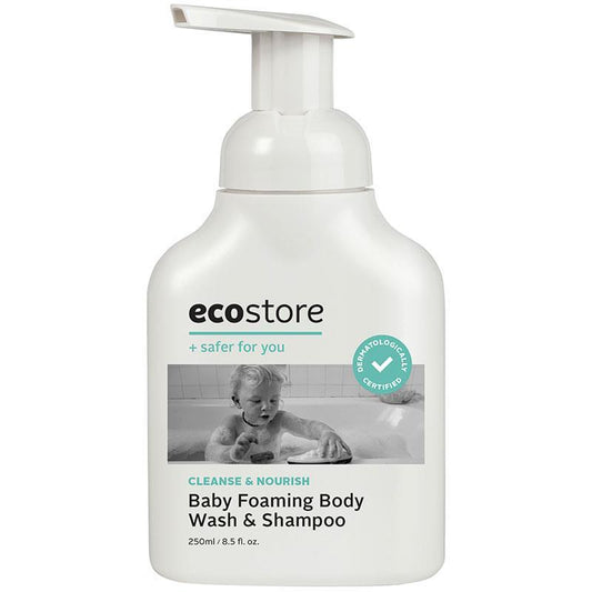 Ecostore 嬰兒泡沫沐浴露和洗髮水 250ml
