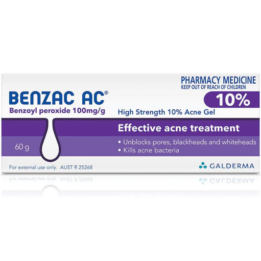 Benzac AC  強度痤瘡痘痘粉刺凝膠 60g