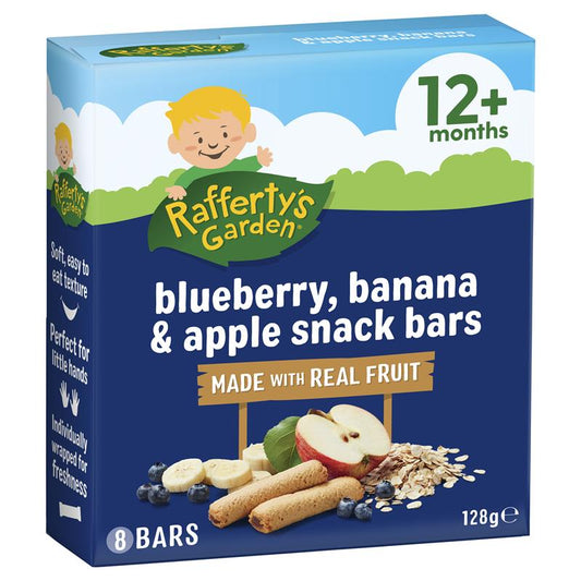 Rafferty's Garden  12 個月以上寶寶 水果零食藍莓香蕉蘋果 128g