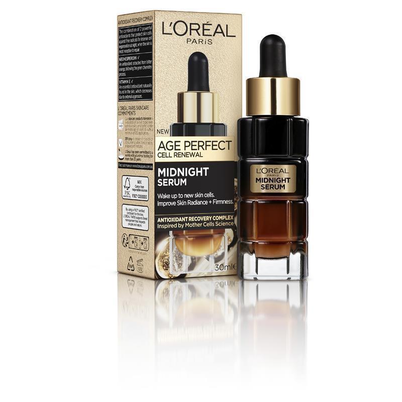 L'Oreal Paris Age Perfect 細胞再生午夜精華 30ml