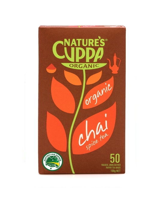 Nature's Cuppa 有機香料柴茶袋 50 包