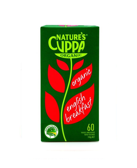 Nature's Cuppa 英式早餐茶包 60 包 150g(有機)