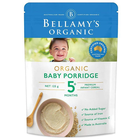 Bellamy's 貝拉米5個月以上寶寶有機嬰兒粥 125g