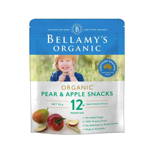 Bellamy's 貝拉米有機蘋果和梨零食