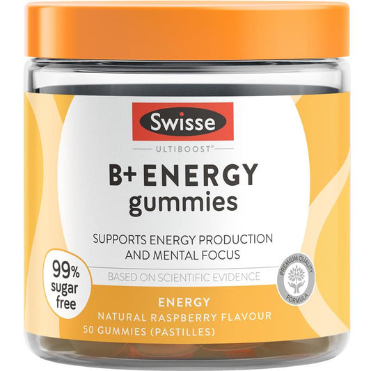 Swisse B+ 能量無糖軟糖 50 顆