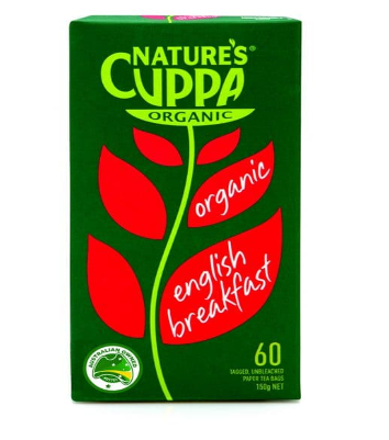 Nature's Cuppa 英式早餐茶包 60 包 150g(有機)